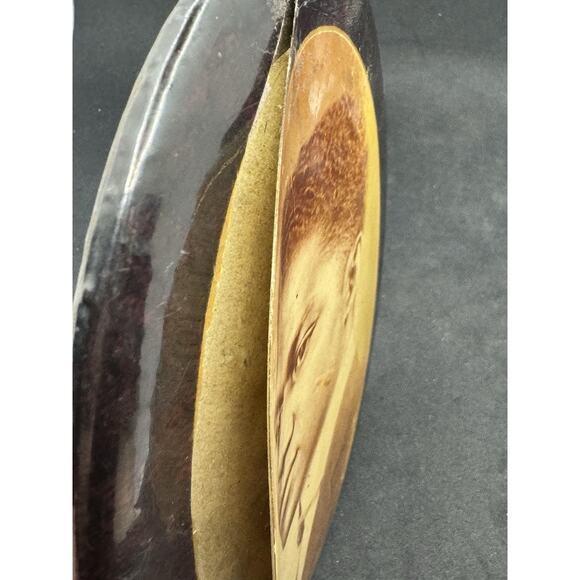 Vintage Photo On Metal Handsome African American Male- Damage - App 7 1/4” Tal - Picture 3 of 6